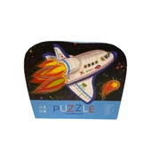 Crocodile Creek Mini  Puzzle - 12  Parça - Roket thumbnail 4