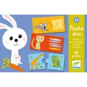 Djeco İkili Puzzle - Duo Dinner thumbnail 6