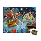 Janod 36 Parça Çantalı Puzzle - Hazine Avı thumbnail 3