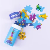Crocodile Creek Dev Kule Puzzle - 30 Parça - Dinozor thumbnail 3