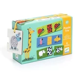 Djeco Üçlü Puzzle - Naked Animals thumbnail 2