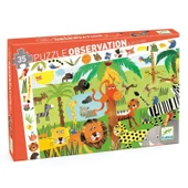 Djeco Klasik Puzzle 35 Parça - Jungle thumbnail 5