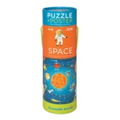 Crocodile Creek Poster Puzzle - 200 Parça - Uzay thumbnail 2