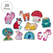 Crocodile Creek İlerleyen Puzzle - Unicorn thumbnail 2