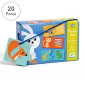 Djeco İkili Puzzle - Duo Dinner thumbnail 1