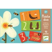 Djeco İkili Puzzle - Duo Numbers thumbnail 6