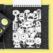 Tiger Tribe Neon Boyama Seti - Outer Space thumbnail 2