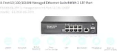 8 Port Full Gıgabıt Managed Swıtch+2sfp Slots - Outlet thumbnail 2