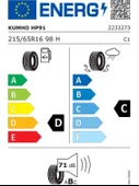 215/65R16 98H CRUGEN HP91 thumbnail 2