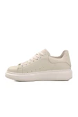 Beyaz Hakiki Deri Erkek Sneaker thumbnail 2