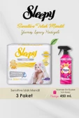 150 Adet Sensitive Islak Mendil, Orkide Oda Kokusu Hediyeli thumbnail 1