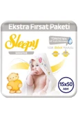 Sleepy Sensitive Islak Havlu 50'li x 15 Adet thumbnail 1