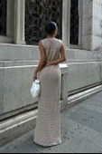 Afro Ajurlu Maksi Elbise 2796 thumbnail 4