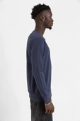 Jisoo Flower indigo Erkek 2ip Sweatshirt thumbnail 6