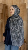 75 x 180 - İdol İpek Şal-5014-04932 thumbnail 9