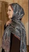 75 x 180 - İdol İpek Şal-5014-04932 thumbnail 10