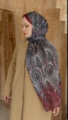 75 x 180 - İdol İpek Şal-5014-04932 thumbnail 5