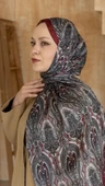 75 x 180 - İdol İpek Şal-5014-04932 thumbnail 4