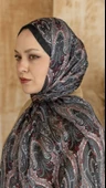 75 x 180 - İdol İpek Şal-5014-04933 thumbnail 7