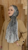 75 x 180 - İdol İpek Şal-5014-04933 thumbnail 5