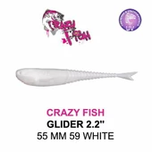 CRAZY FISH GLIDER 2.2'' / 55 MM SAHTE SİLİKON thumbnail 1
