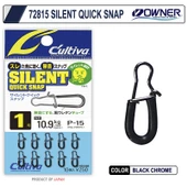 Owner 72815 Silent Quick Snap Rapala Klipsi thumbnail 2