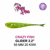 CRAZY FISH GLIDER 2.2'' / 55 MM SAHTE SİLİKON thumbnail 3