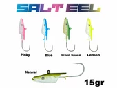 Fujin Salt Eel 15gr Jighead thumbnail 1