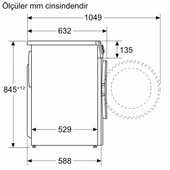 PROFİLO-CGA244ZRTR-9Kg-1400Devir- Siyah-A enerji thumbnail 3