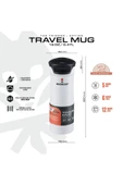 Travel Mug Termos Bardak 0,47lt-beyaz thumbnail 1
