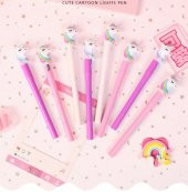 Işıklı Unicorn Jel Mürekkep Kalem thumbnail 3