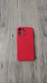 İPHONE 13 PRO MAX KILIF ÇAPKIN KIRMIZI thumbnail 1