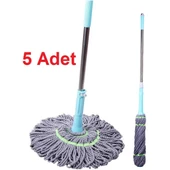 Mikrofiber Sihirli Döner Paspas 5 Adet thumbnail 1