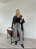 Kadın Taş Detaylı Jean thumbnail 3