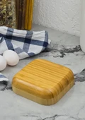 Bambu Kase - Doğal Tabak - 14 CM, 260 ML thumbnail 2