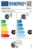 175/65R14 82H SOLUS TA21 thumbnail 2