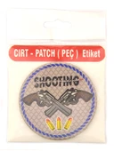 Rovelver Tabanca Shooting - Cırt - Patch - Peç - Arma - 8 cm thumbnail 7