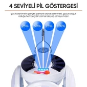 Solar Panelli Şarjlı Katlanabilir Acil Durum Kamp Lambası thumbnail 4