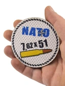 Nato 762 x 51 - Cırt - Patch - Peç - Arma - 8 cm thumbnail 4
