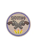 Rovelver Tabanca Shooting - Cırt - Patch - Peç - Arma - 8 cm thumbnail 1
