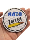 Nato 762 x 51 - Cırt - Patch - Peç - Arma - 8 cm thumbnail 3
