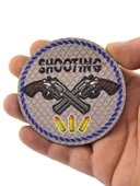 Rovelver Tabanca Shooting - Cırt - Patch - Peç - Arma - 8 cm thumbnail 4