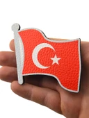 Dalgalı Türkiye Bayrak - Cırt - Patch - Peç - Arma thumbnail 4
