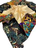 90x90 İpek Krep Saten Eşarp thumbnail 1