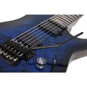Schecter Omen Elite-6 FR Elektro Gitar (See-thru Blue) thumbnail 5