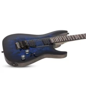 Schecter Omen Elite-6 FR Elektro Gitar (See-thru Blue) thumbnail 3