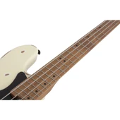 Schecter J-4 Sixx Bas Gitar (Worn Ivory) thumbnail 4