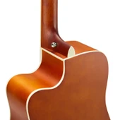 SX SD104CE Elektro Akustik Gitar (Natural) thumbnail 6