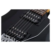 Schecter C-6 FR Deluxe Elektro Gitar (Mat Siyah) thumbnail 4