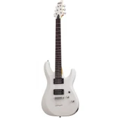 Schecter C-6 Deluxe Elektro Gitar (Satin White) thumbnail 1